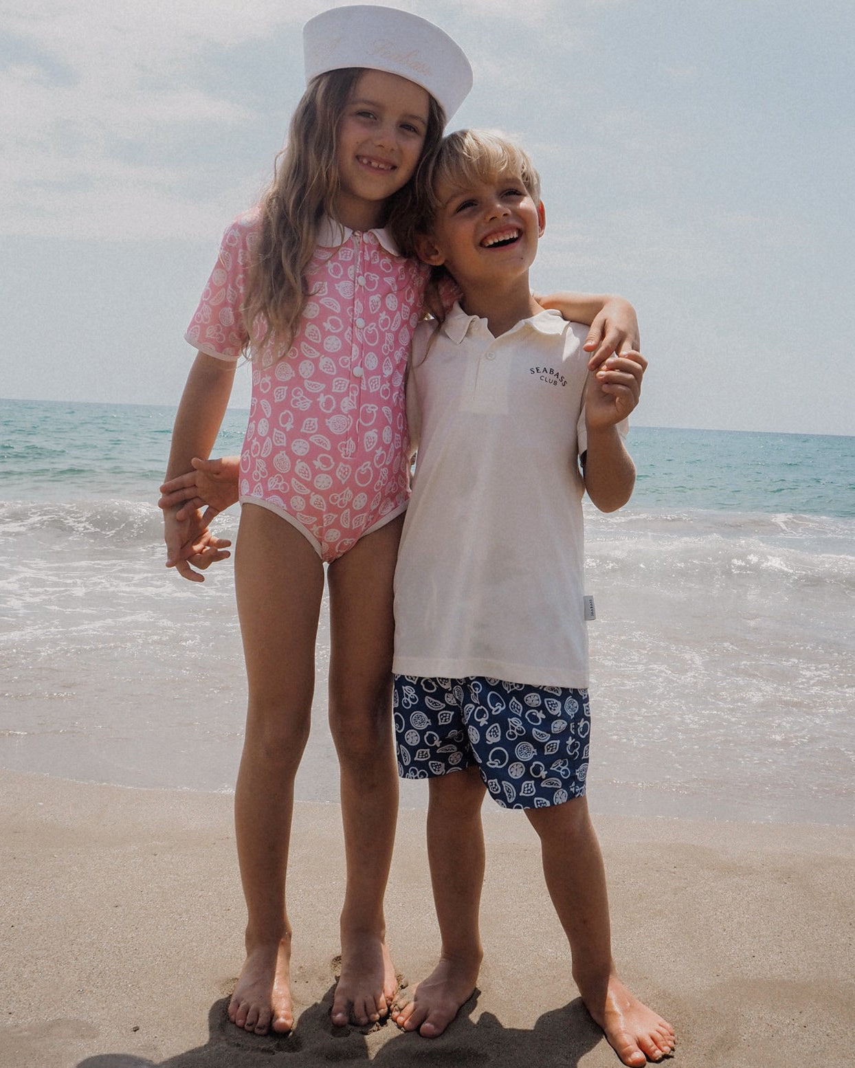 Mädchen UV-Badeanzug Coco Formentera - rosa