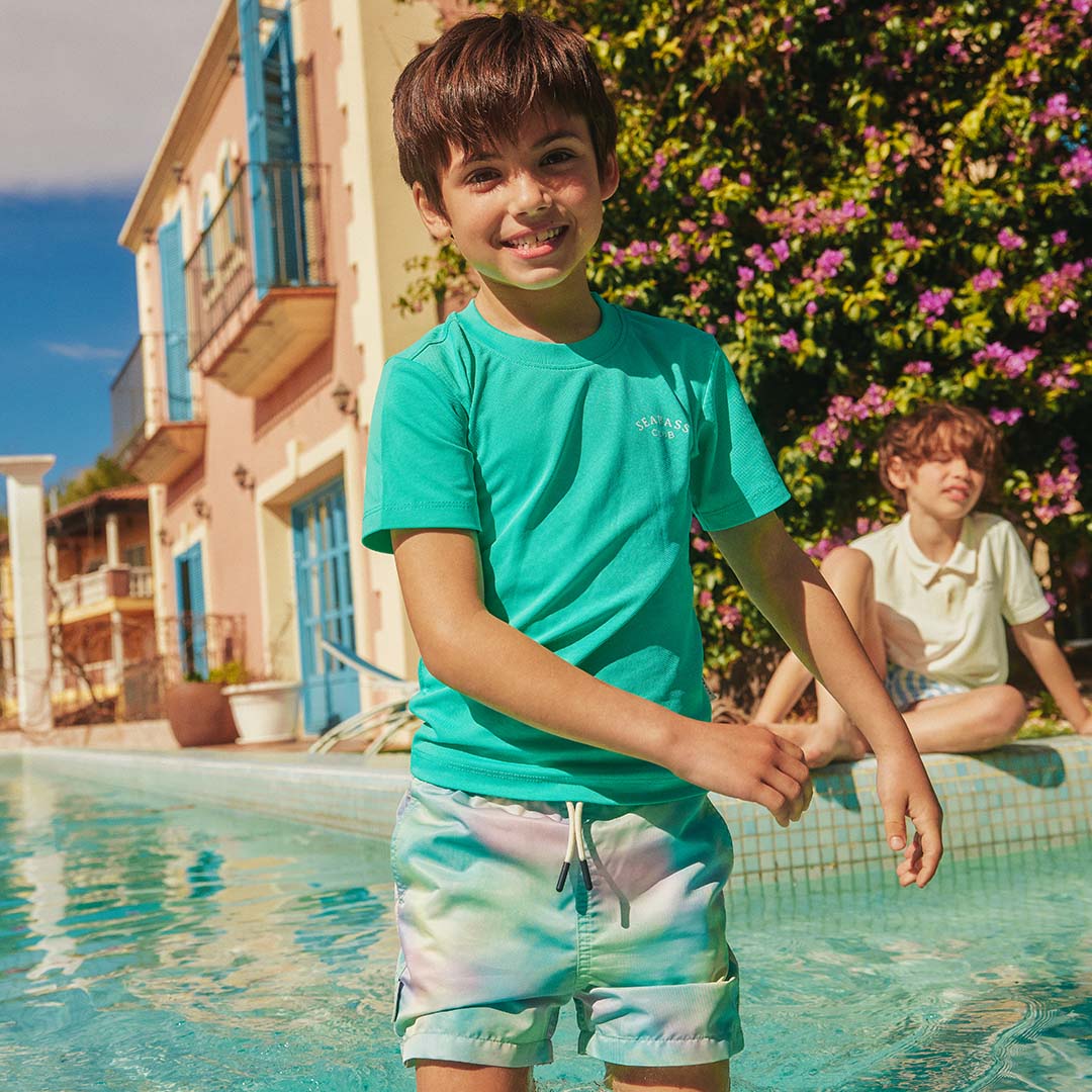Jungs UV Badeshort Ibiza - tie dye