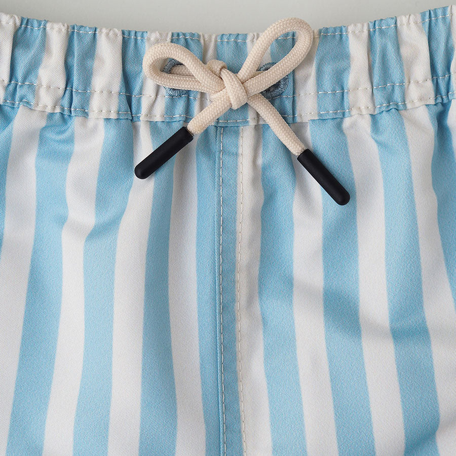 Männer UV Badeshort Forte dei Marmi - Blaue Streifen