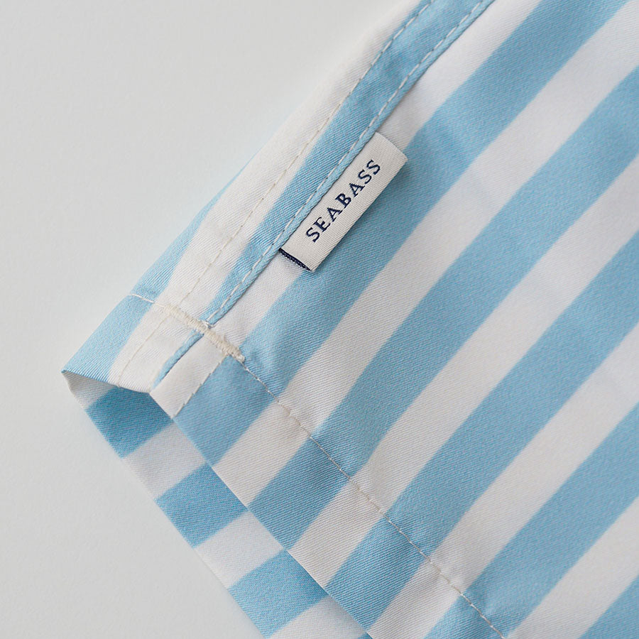 Männer UV Badeshort Forte dei Marmi - Blaue Streifen