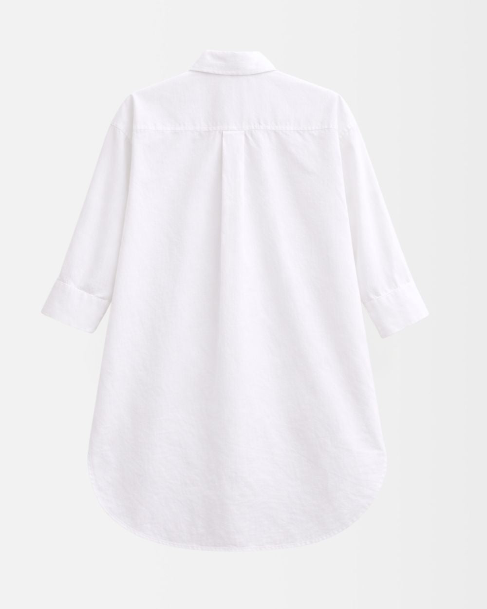 Women UV Oversized Shirt Soleil Bright White