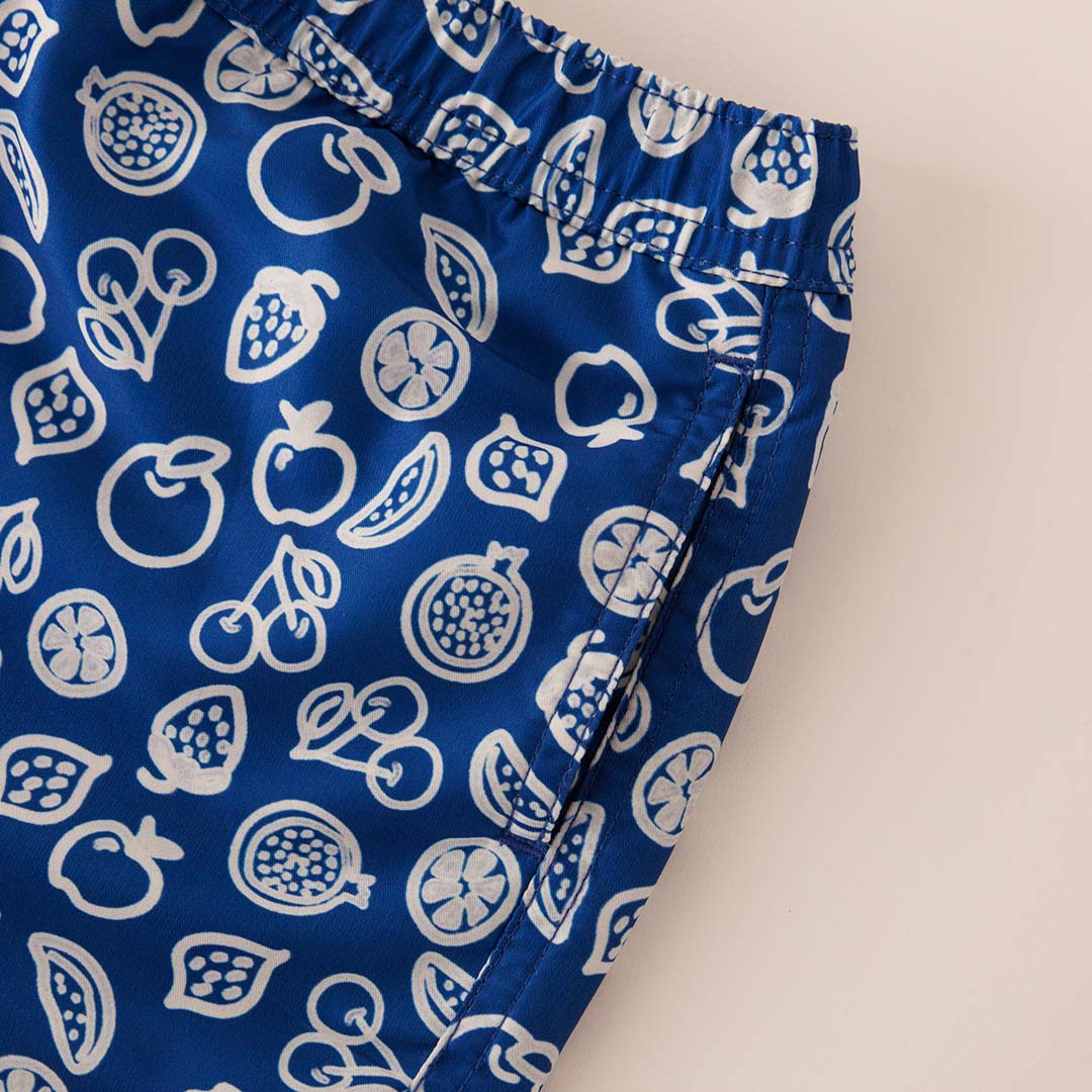 MÄNNER UV BADESHORT FORMENTERA BLAU - Fruity