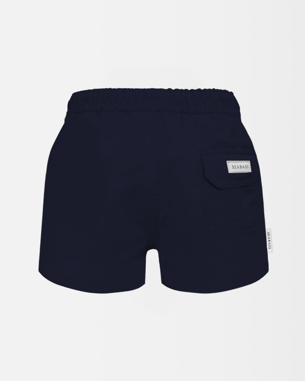 Jungs UV Badeshort Marineblau - einfarbig