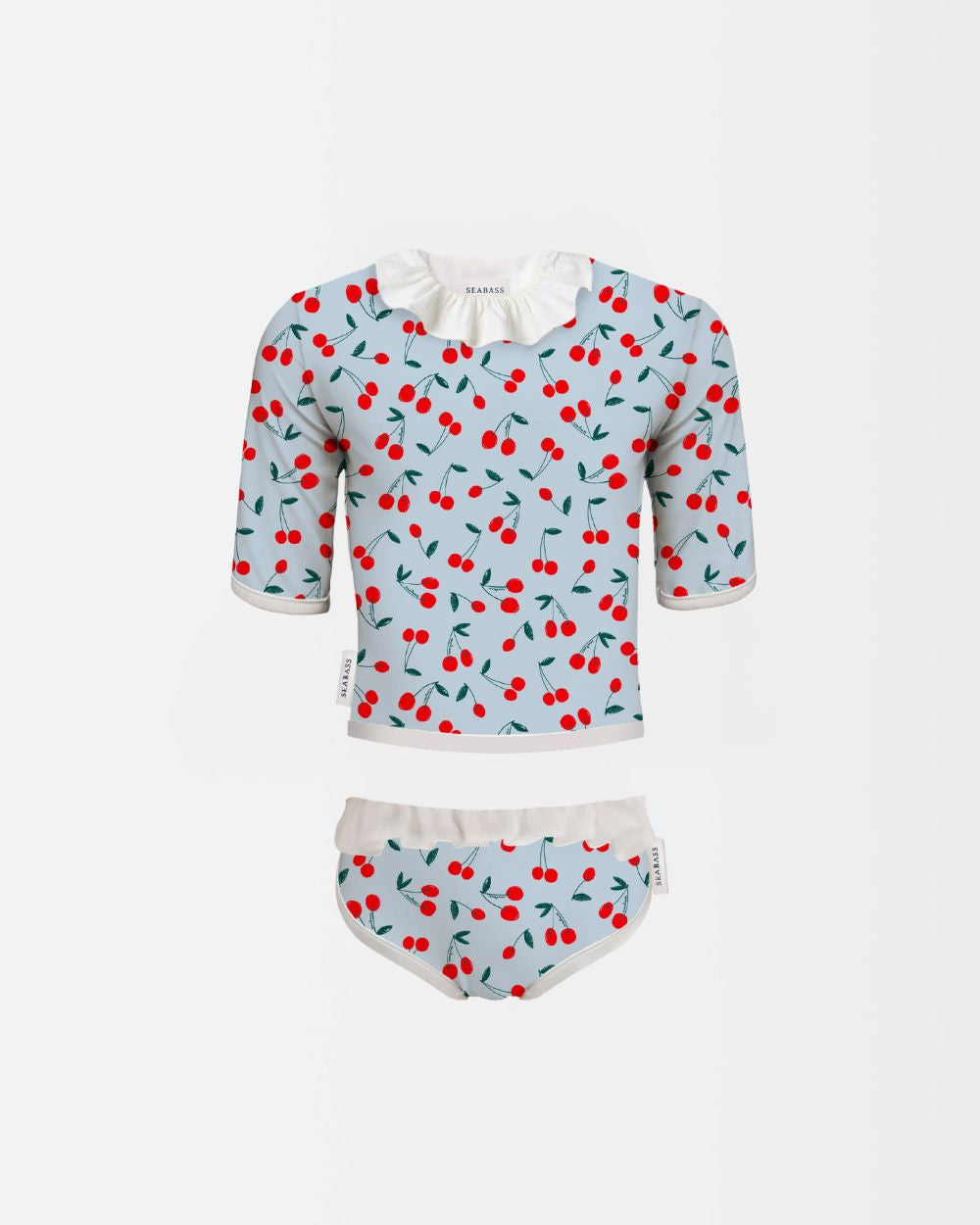 Mädchen UV Zweiteiler Badeanzug Ruffle Picota