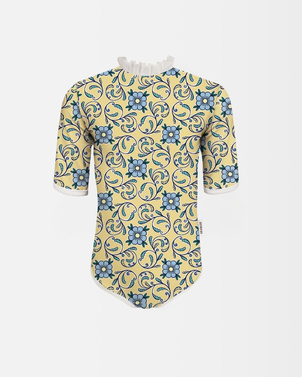 Mädchen UV Badeanzug Ruffle Taormina