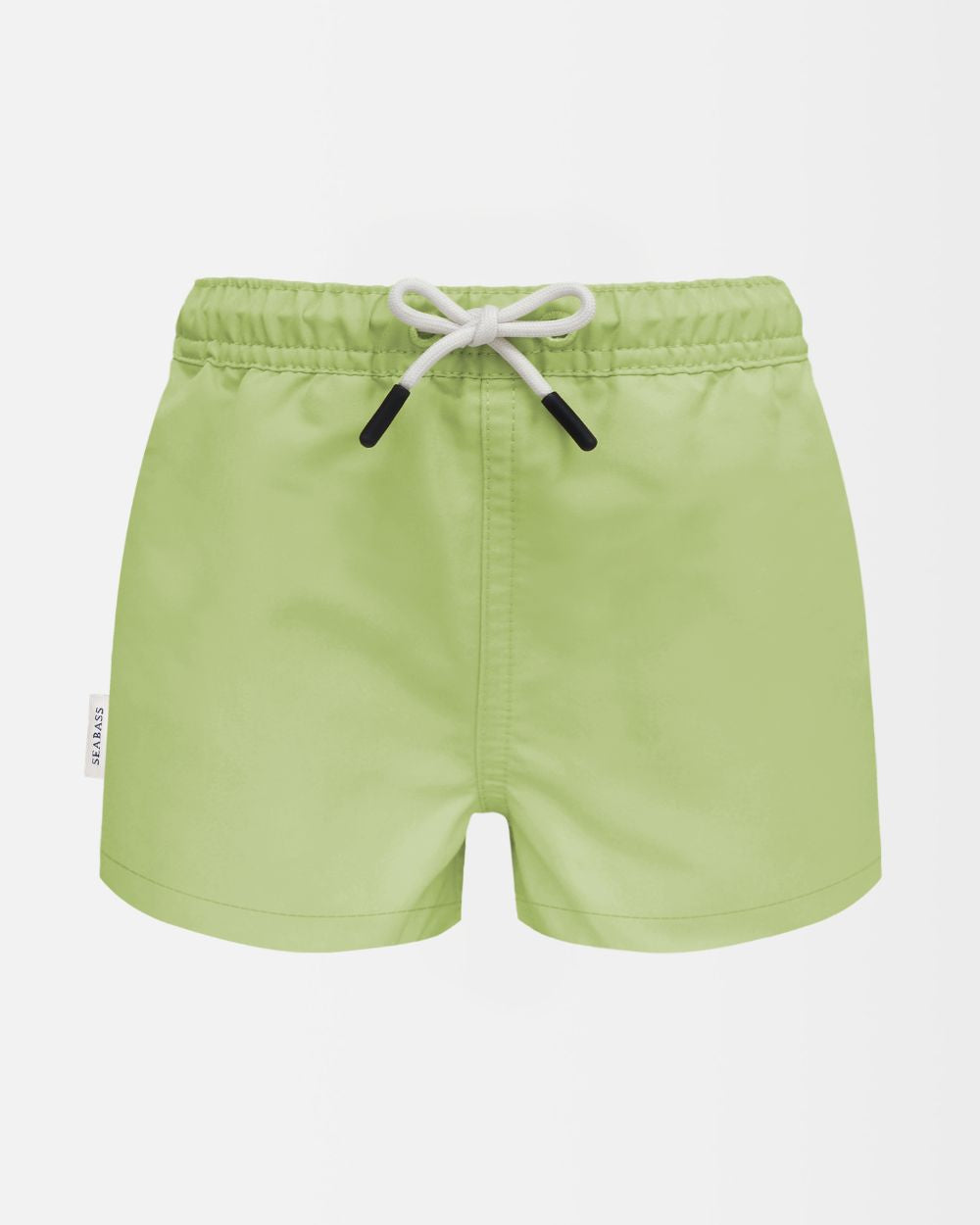 Männer UV Badeshort Pistazie Grün - einfarbig
