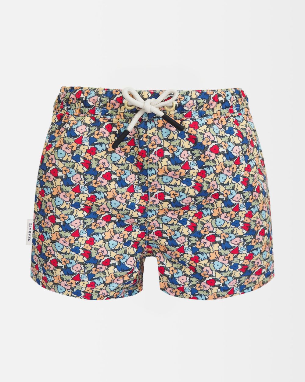 Männer UV Badeshort Valencia - mehrfarbige Blumen