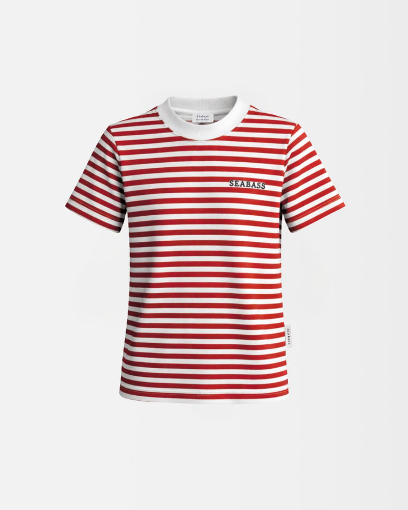 Kinder-T-Shirt Rayas Rot