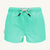 Jungs UV Badeshort Mintgrün - einfarbig
